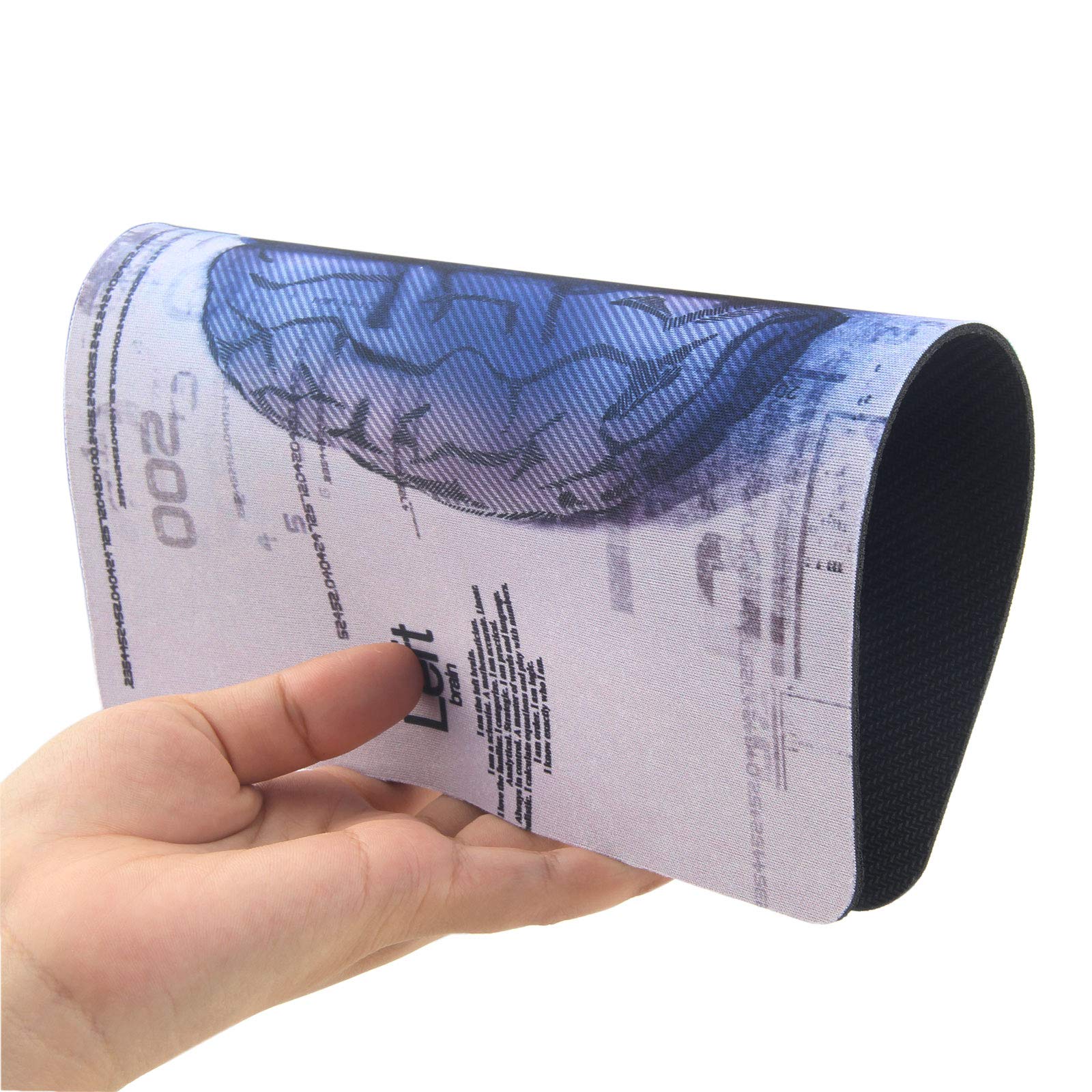 Non-Slip Rubber Base Mouse Pad for Laptop & PC - 9.45 x 7.87 Inch Gaming Mouse Mat with Personality Designs - Perfect for Office, Home & Gaming Setup