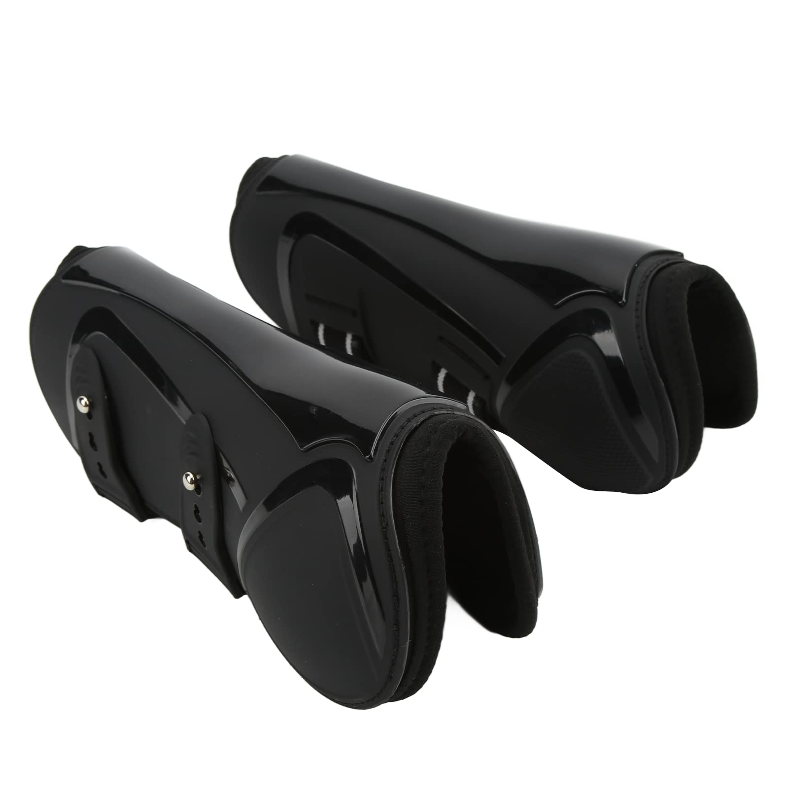 Premium Horse Leg Guards & Boots - PU Shell with Soft Lining for Stable Support | Protective Riding Gear for Training, Jumping & Trail Riding