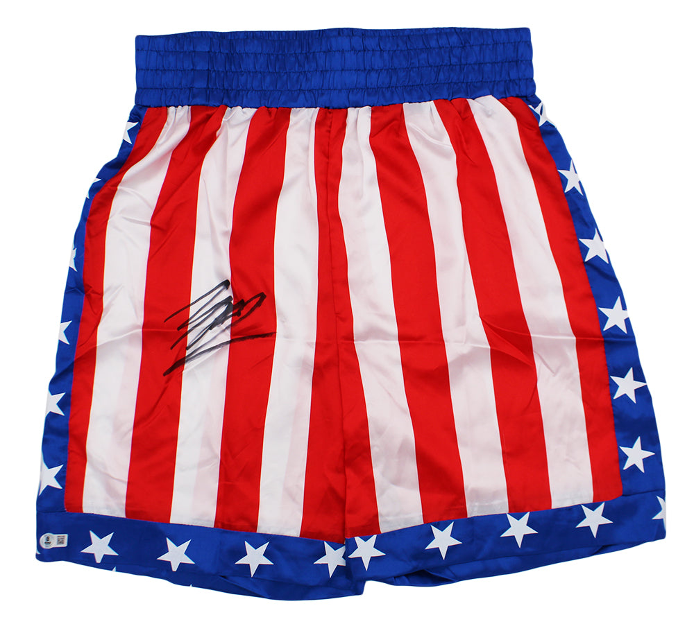 Michael B. Jordan Signed Creed Replica Boxing Shorts - Authentic Collectible Memorabilia for Movie Fans & Boxing Enthusiasts - Perfect for Display, Gifts, and Sports Memorabilia Collections