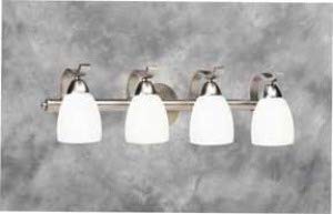 4-Light Bathroom Vanity Light Fixture - Modern LED Wall Sconce for Makeup Mirror Lighting, Bedroom & Dressing Room Decor