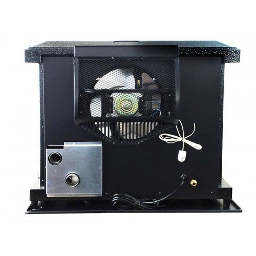 Toyotomi 30,000 BTU Vented Oil Heater with Vent Kit - Efficient Indoor Heating for Garages, Workshops & Basements