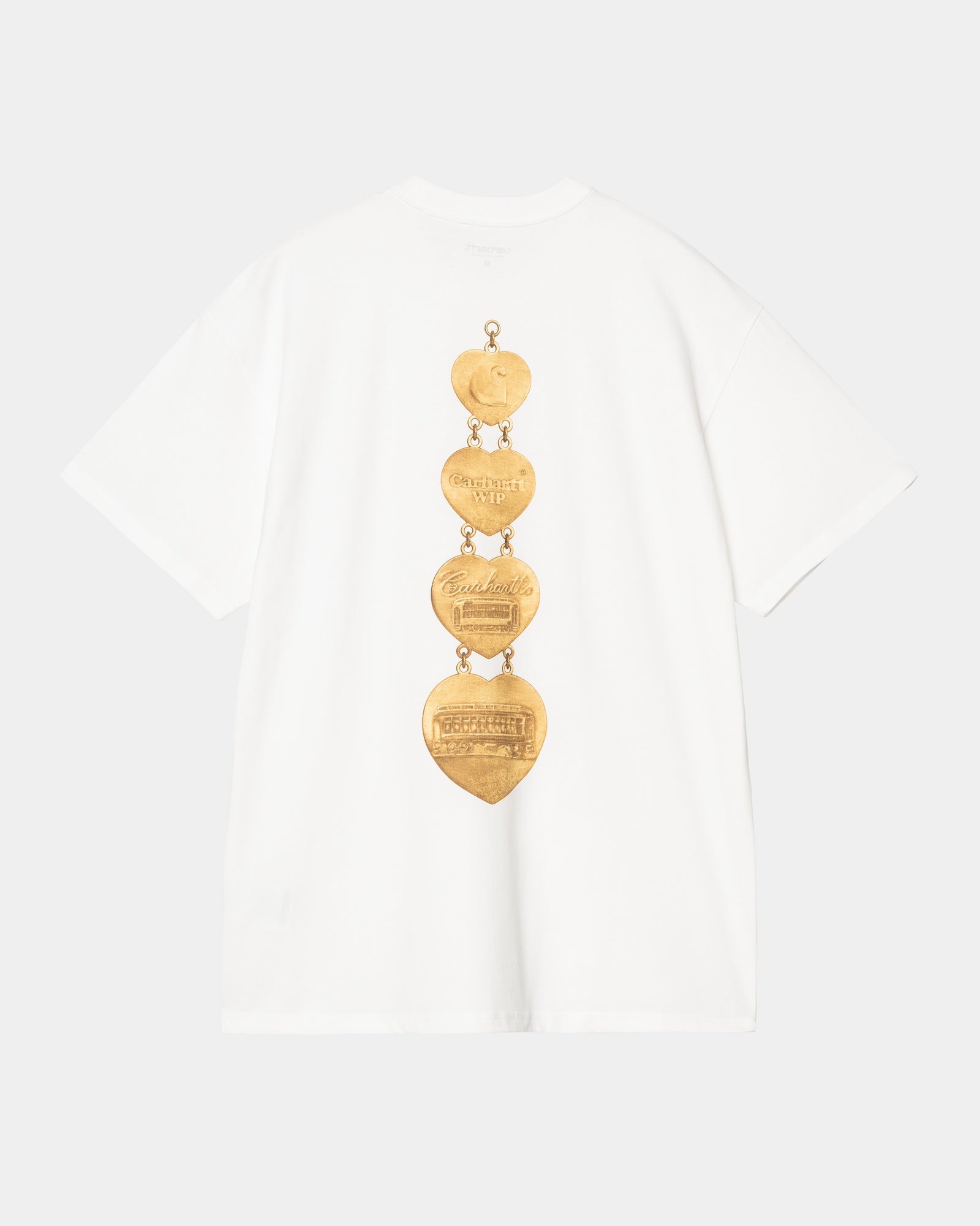Stylish Hartt Chain T-Shirt for Men - Premium White Cotton Tee | Casual Wear, Street Fashion, Everyday Outfit