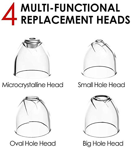 Electric Blackhead Remover Vacuum with LED Display - Powerful Facial Pore Cleaner for Blackheads, Whiteheads & Acne - Skin Care Tool for Men & Women - Perfect for Daily Facial Cleansing & Spa Treatments
