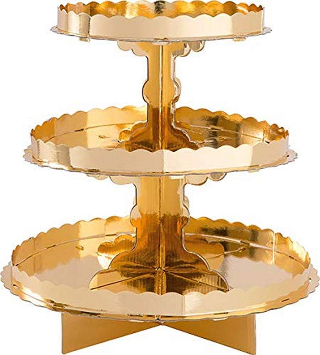 Amscan Gold Party Supplies - One Size - Perfect for Birthday, Wedding, Anniversary & Holiday Celebrations