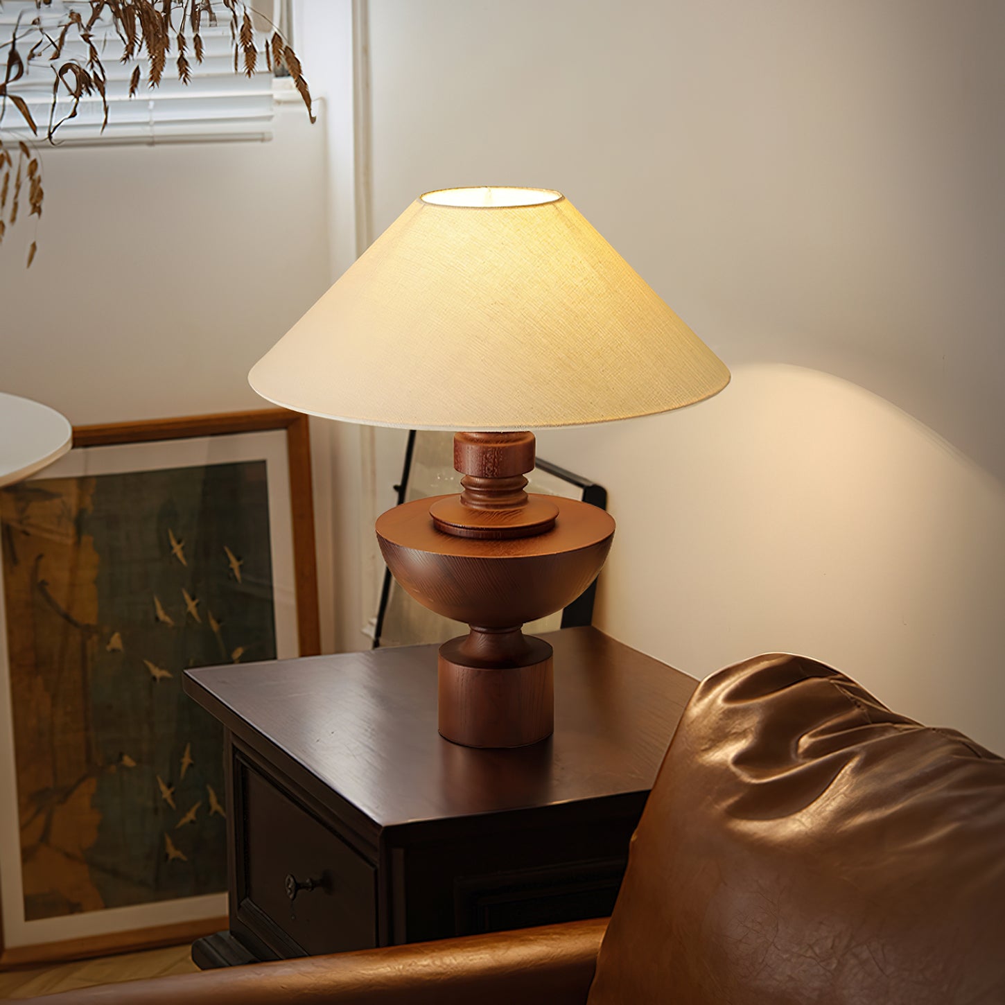 Bhaskara Modern Table Lamp - Adjustable LED Desk Light for Home Office, Bedroom & Living Room | Energy Efficient & Stylish Lighting Solution for Reading, Working & Relaxing