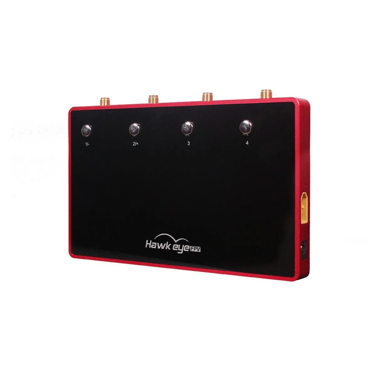 Hawkeye Little Pilot 4 Channel HDMI Splitter Box - 5.8G Receiver for 4-Way HDMI Screen Output | Compatible with RC Racing Drones, FPV Quadcopters & HD Video Transmission | Perfect for Multi-Screen Monitoring, Live Streaming & Drone Racing Events