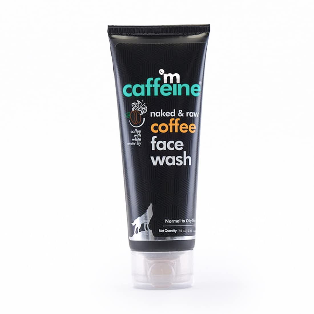 mCaffeine Coffee Face Wash for Tan Removal - Oil Control & Brightening Cleanser for Men & Women - Suitable for Oily & Normal Skin - Daily Use in Hot & Humid Weather - 75ml | Perfect for Morning Routine & Post-Workout Skincare