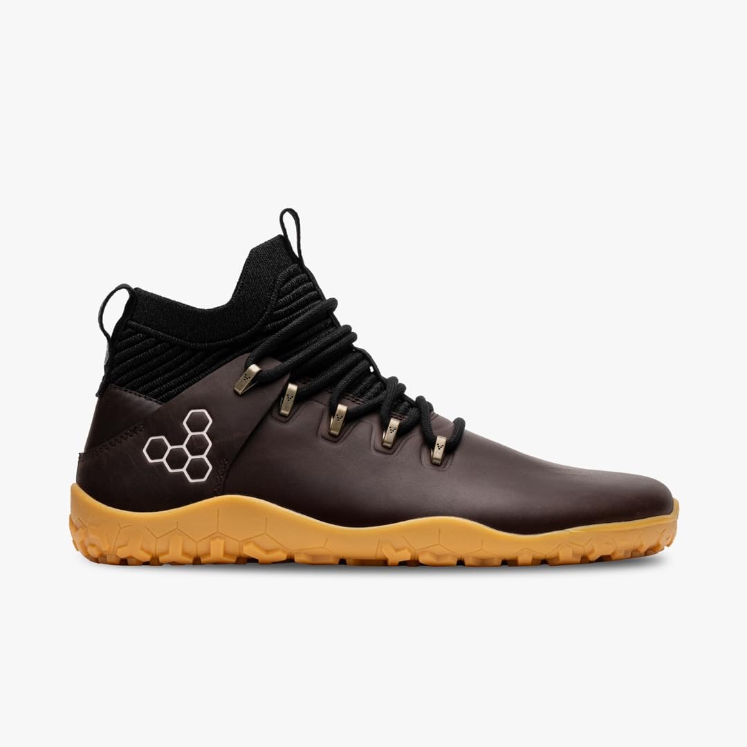 Vivobarefoot Magna Leather FG - Men's Barefoot Hiking Trainers for Outdoor Adventures
