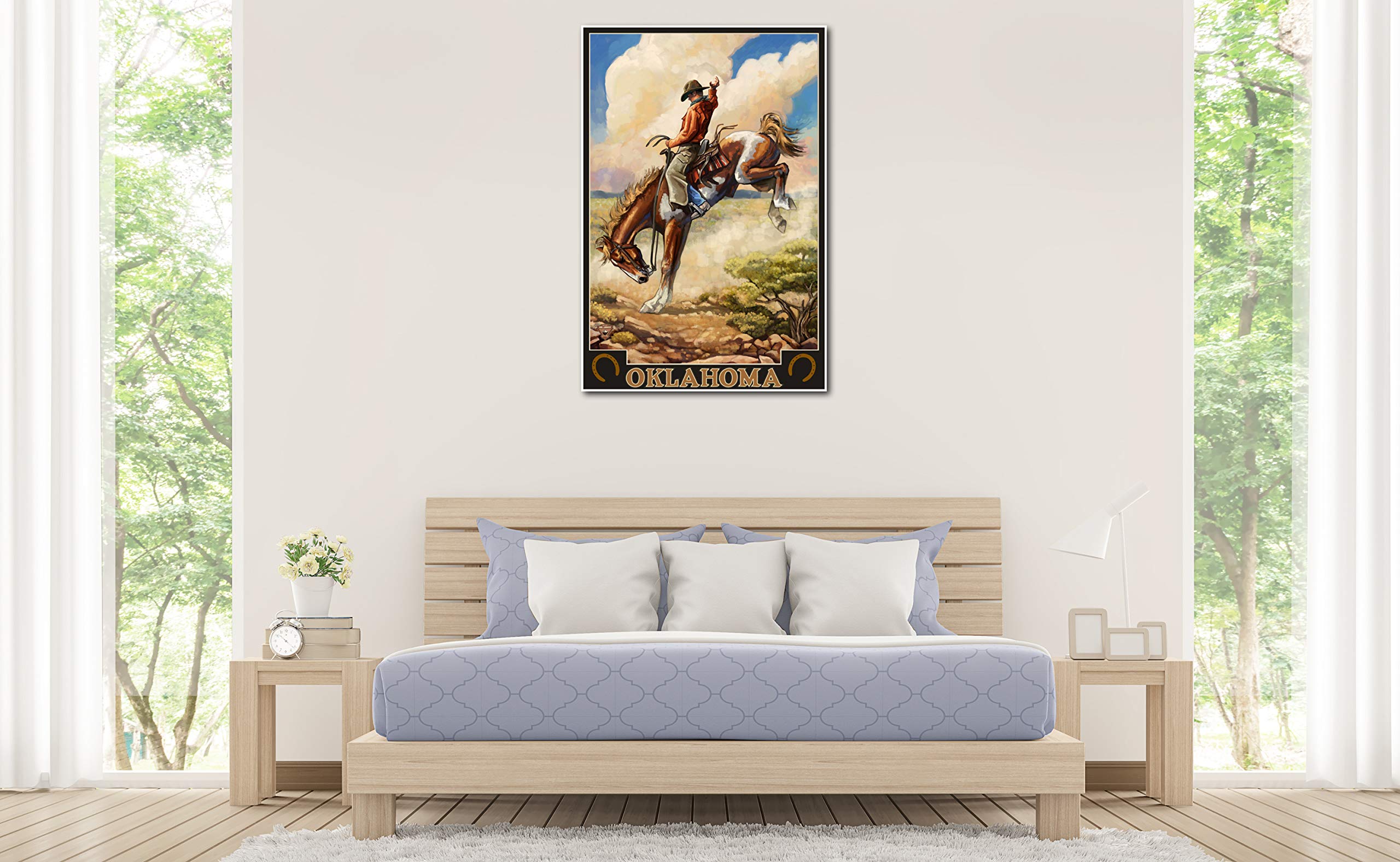 Oklahoma Landscape Giclee Art Print Poster 30