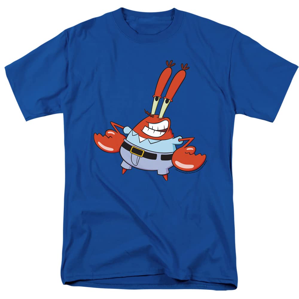 Spongebob Mr. Krabby Graphic T-Shirt for Men & Women | LOGOVISION Unisex Cotton Tee | Casual Wear, Cosplay & Cartoon Fan Gift