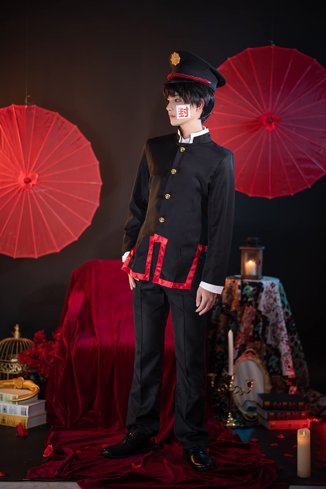 CR ROLECOS Toilet Bound Hanako Kun Cosplay Costume - Complete Anime Outfit Set for Halloween, Conventions & Cosplay Events | Perfect for Jibaku Shonen Hanako-kun Fans