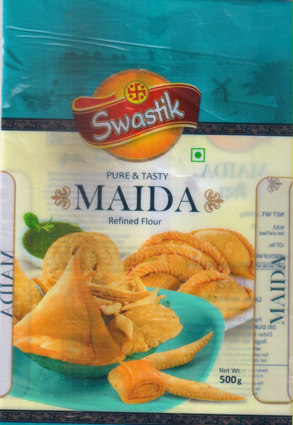 SWASTIK MAIDA 2.5 KG All Purpose Flour - Premium Quality Indian Wheat Flour for Baking, Cooking & Roti Making - Perfect for Home Chefs & Restaurants