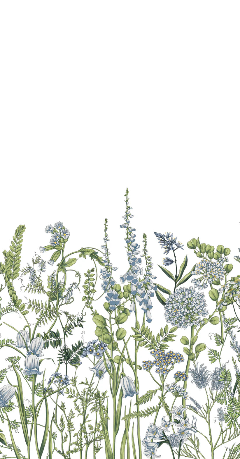 Premium Blue Fields Napkins - Soft, Absorbent & Eco-Friendly Paper Napkins for Dining, Parties & Everyday Use
