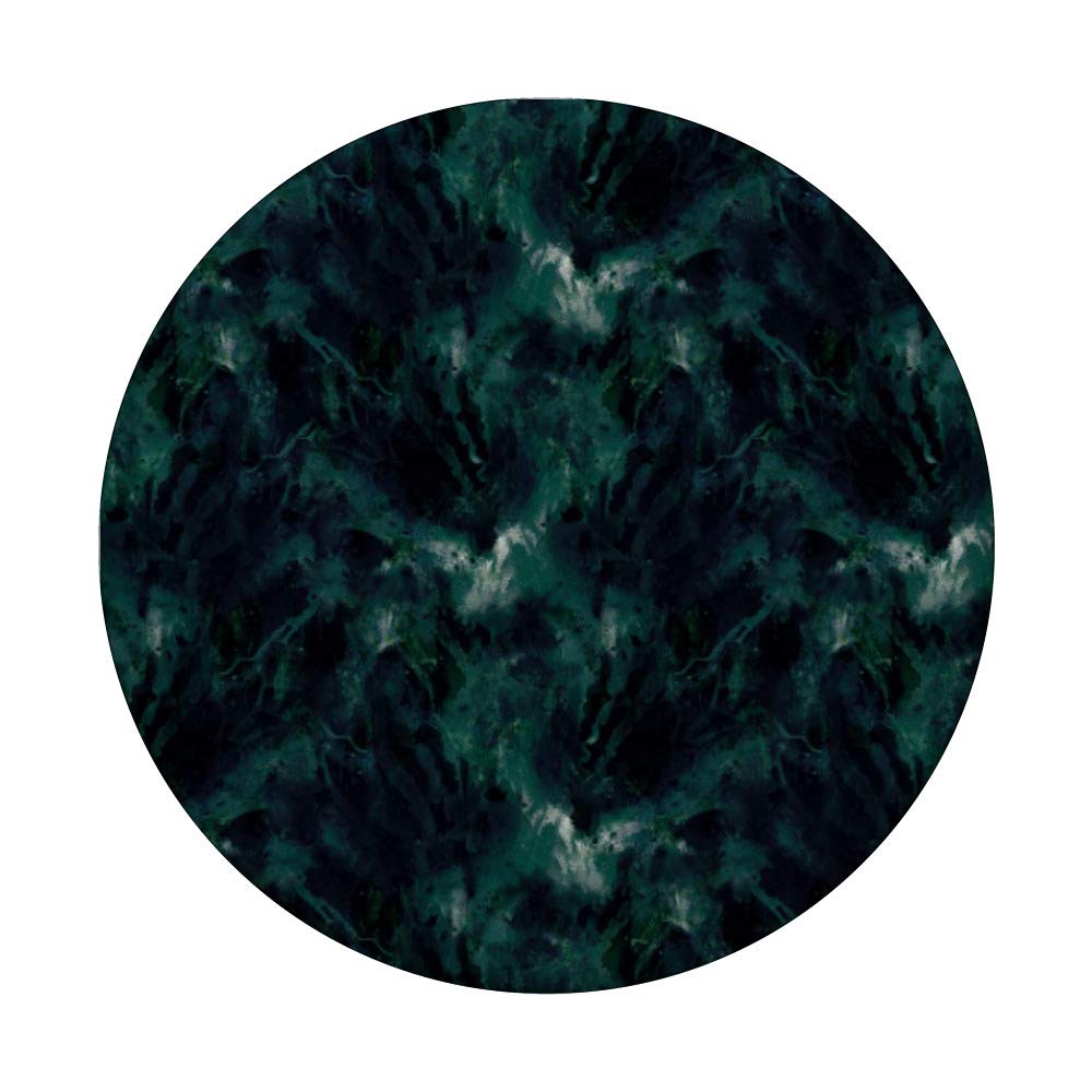 Natural Moss Green & Black Swirl Art Painting PopSockets PopGrip - Swappable Phone & Tablet Grip for Artists, Nature Lovers & Tech Enthusiasts | Perfect for Daily Use, Travel & Creative Workspaces