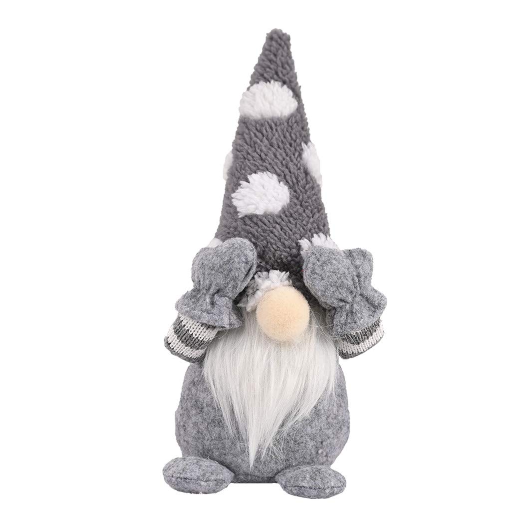 Santa Claus Doll Cloth Ornament - Christmas Holiday Home Decor, Birthday Gift for Kids & Adults - Perfect for Tree Decorations, Party Favors & Festive Home Styling