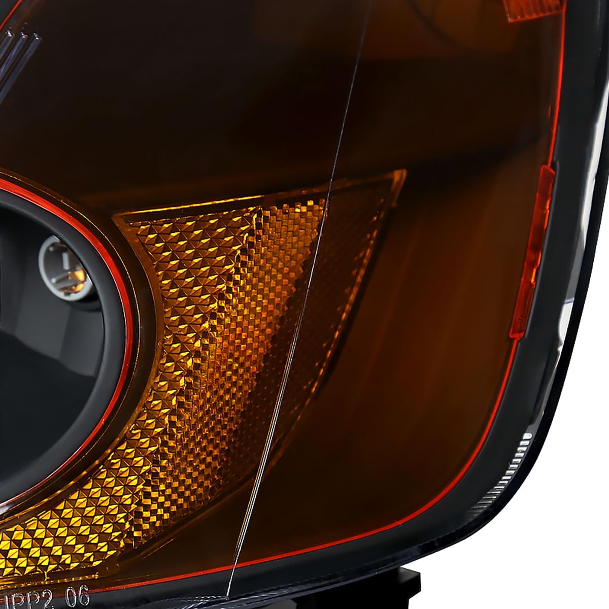 2001-2003 Honda Civic 2/4 Door Black Retrofit Projector Headlights - High Performance LED Lights for Night Driving & Car Upgrades