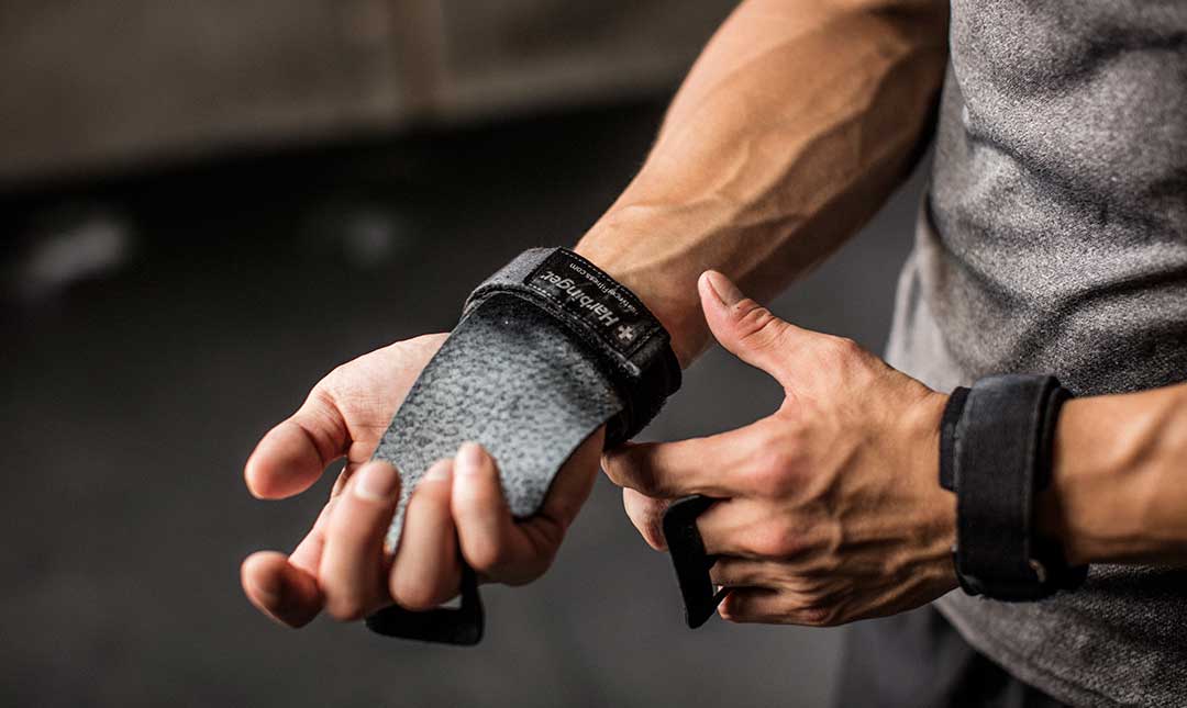 Harbinger Palm Grips - Workout Gloves for Weightlifting, Gym & Fitness Training - Perfect for CrossFit, Powerlifting & Strength Training