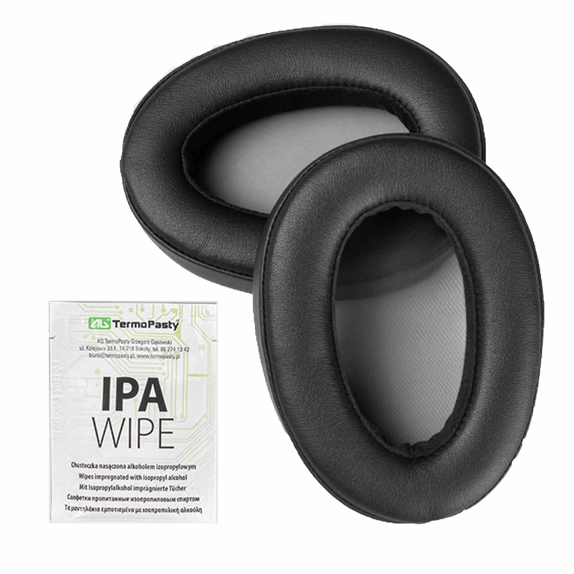 Premium Meze LIRIC Replacement Ear Pads Kit - Genuine Leather Cushions for Enhanced Comfort & Sound Isolation - Perfect for Audiophiles, Studio Use & Long Listening Sessions