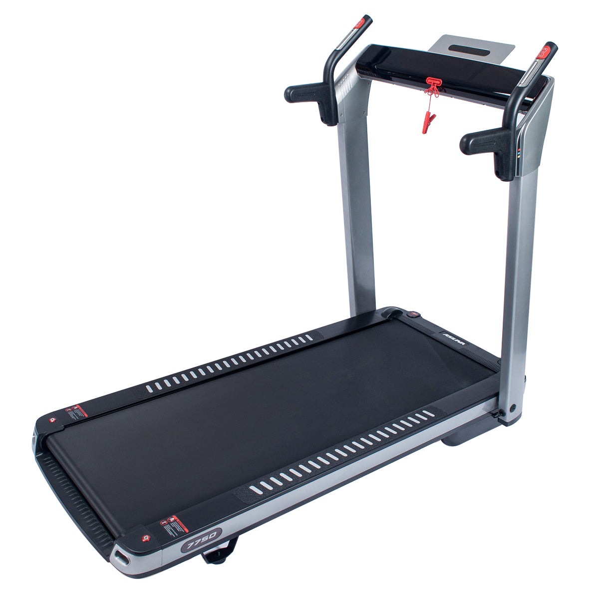 SpaceFlex Foldable Running Treadmill with Auto Incline - Wide Deck Home Gym Equipment for Cardio Workouts & Indoor Fitness Training