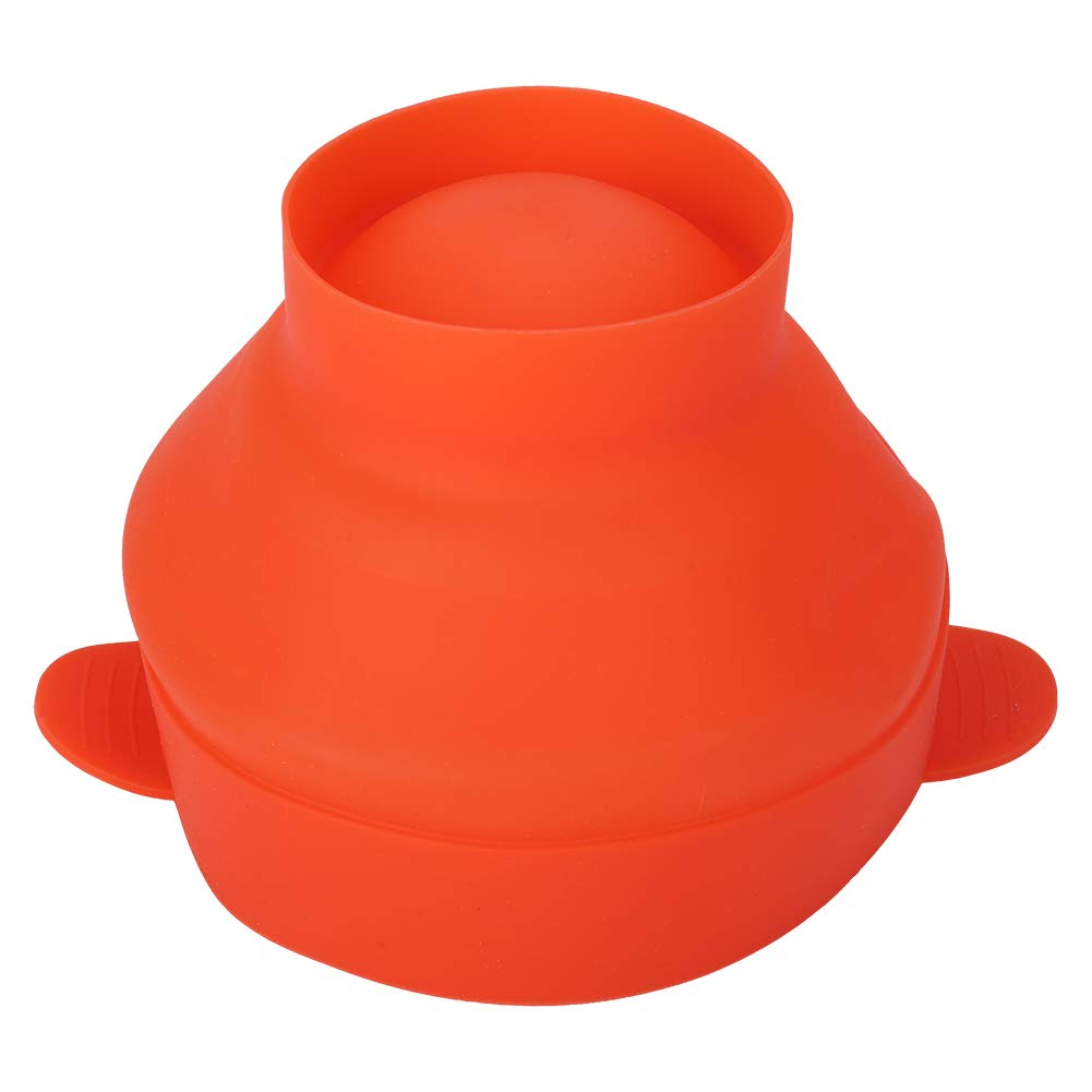 Alvinlite Collapsible Silicone Popcorn Bowl with Lid - Microwave Safe Popcorn Maker with Handles - Perfect for Movie Nights, Parties & Snacking at Home