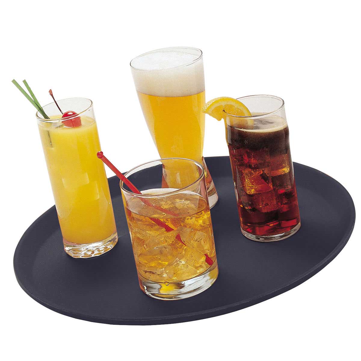 Cambro 1600CT110 Camtread Round Server Tray - 16