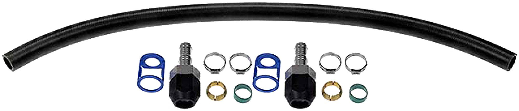 APDTY 911785 Universal 3/4 Inch AC Line Splice Kit - Compatible with #12 Hose | Perfect for Car & Truck Air Conditioning Repairs & Maintenance
