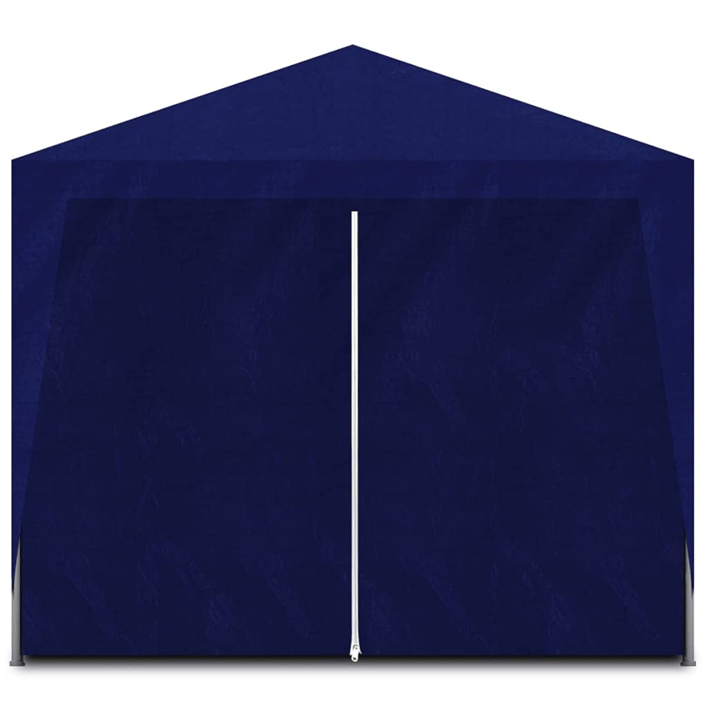 CHARMMA 10x30 Heavy Duty Pop Up Canopy Tent - Large Outdoor Party Tent for Weddings, Backyard Events & Fiestas - Waterproof Blue Shelter for Camping, Picnics & Outdoor Gatherings