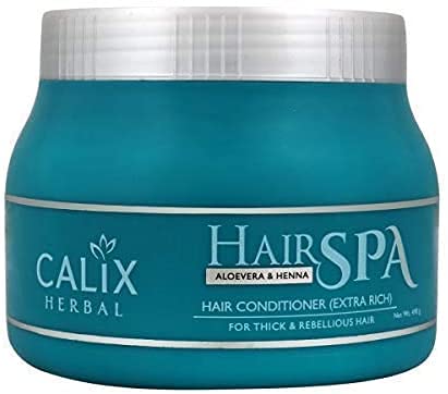 Organic Aloe Vera Hair Conditioner with Heena - Ayurvedic Herbal Spa Treatment for Hair Thickening, Strengthening & Scalp Nourishment - 450g for Men & Women - Perfect for Dry, Damaged Hair & Scalp Care at Home