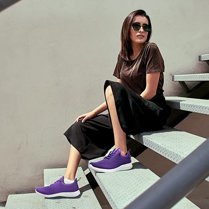 Best Women's Casual Walking Shoes for Comfort & Style - Lightweight Sneakers for Walking, Travel & Everyday Wear