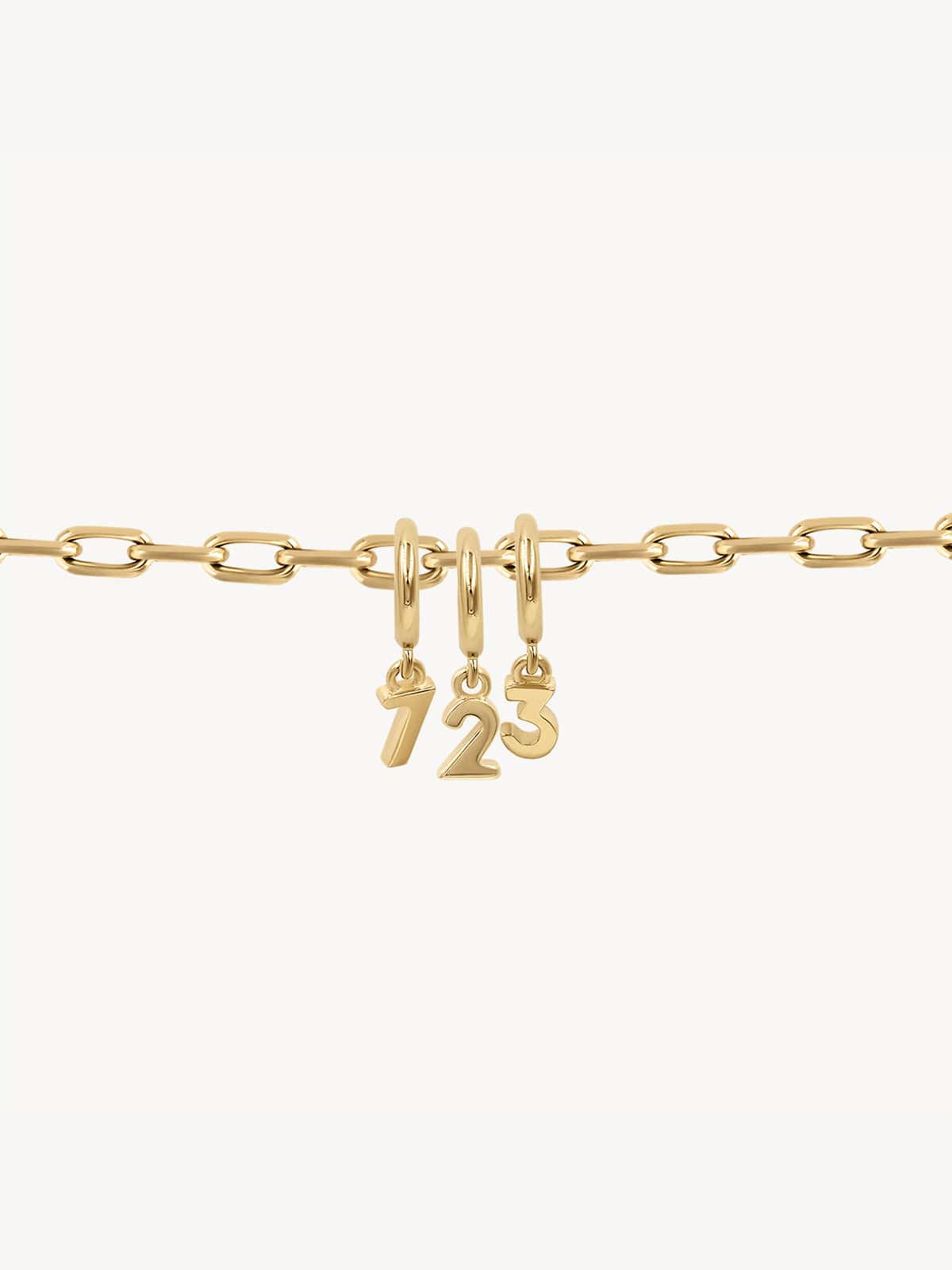 Mini Athena Number Charms - Greek Goddess Inspired Jewelry for Necklaces, Bracelets & DIY Crafts - Perfect for Birthdays, Weddings & Personalized Gifts