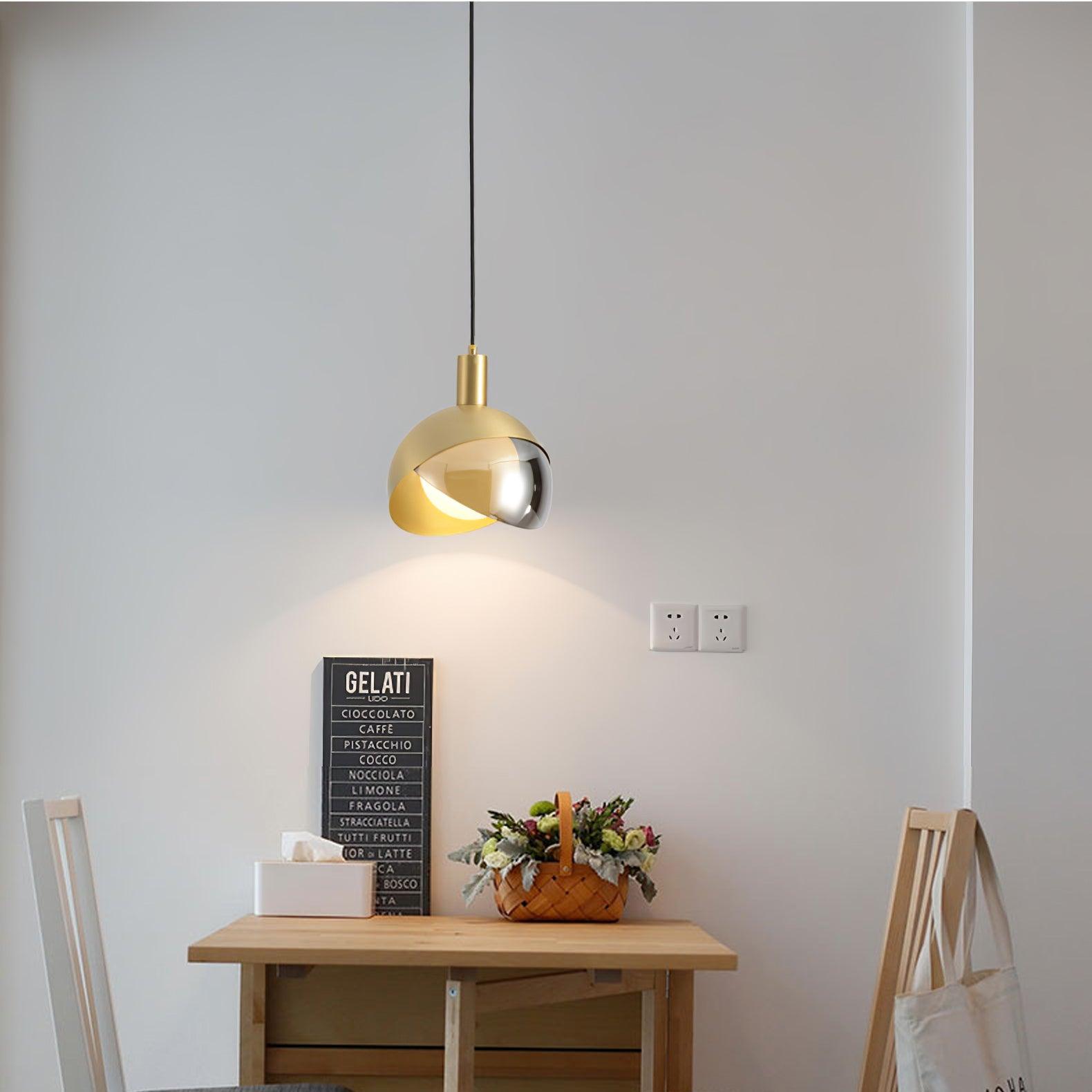 Blonche Modern Pendant Light - Elegant Hanging Lamp for Dining Room, Kitchen Island, Bedroom & Living Room Decor - Stylish Ceiling Lighting Fixture