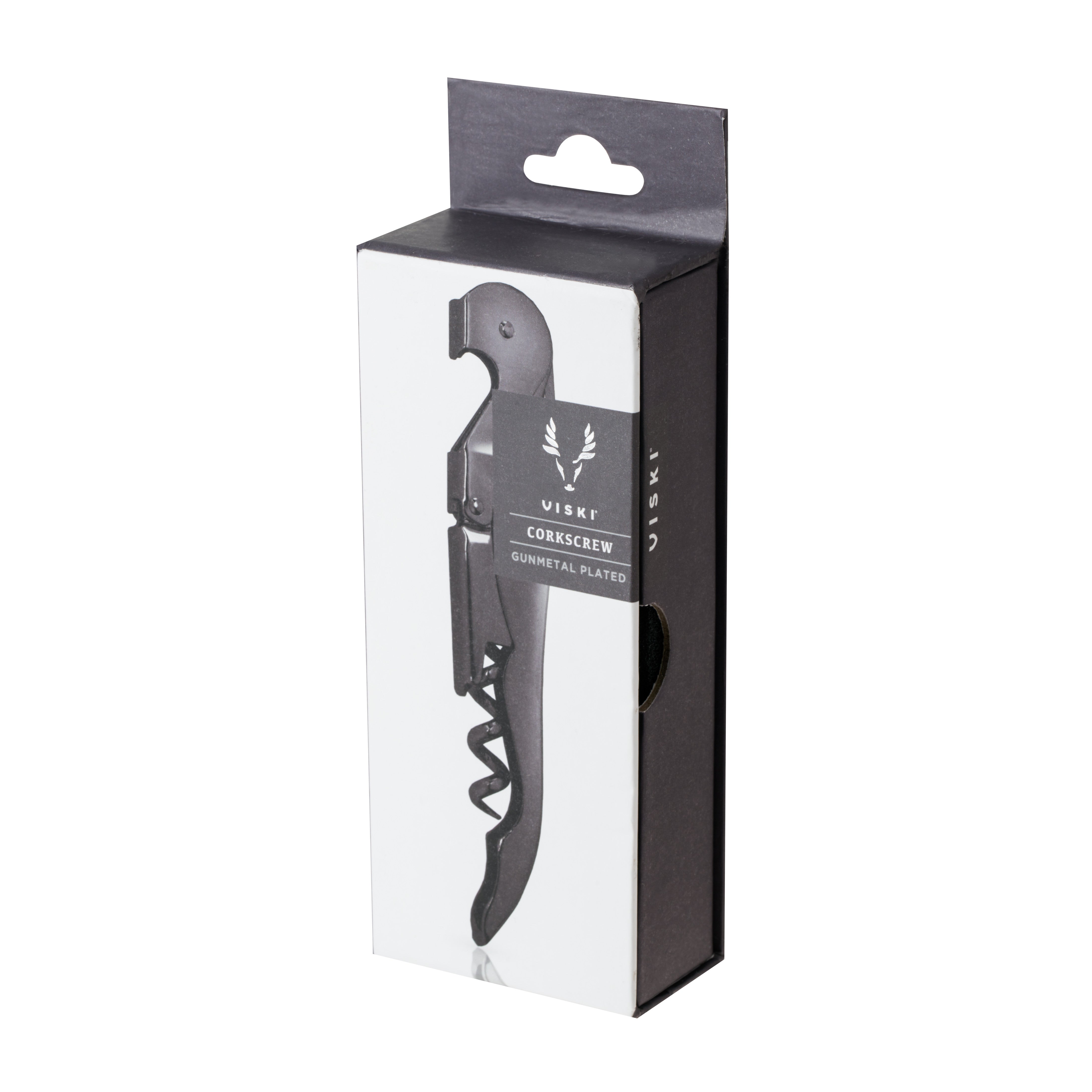 Warren Signature Waiter's Corkscrew - Professional Wine Opener with Foil Cutter & Bottle Opener - Perfect for Restaurants, Bars, and Home Wine Enthusiasts