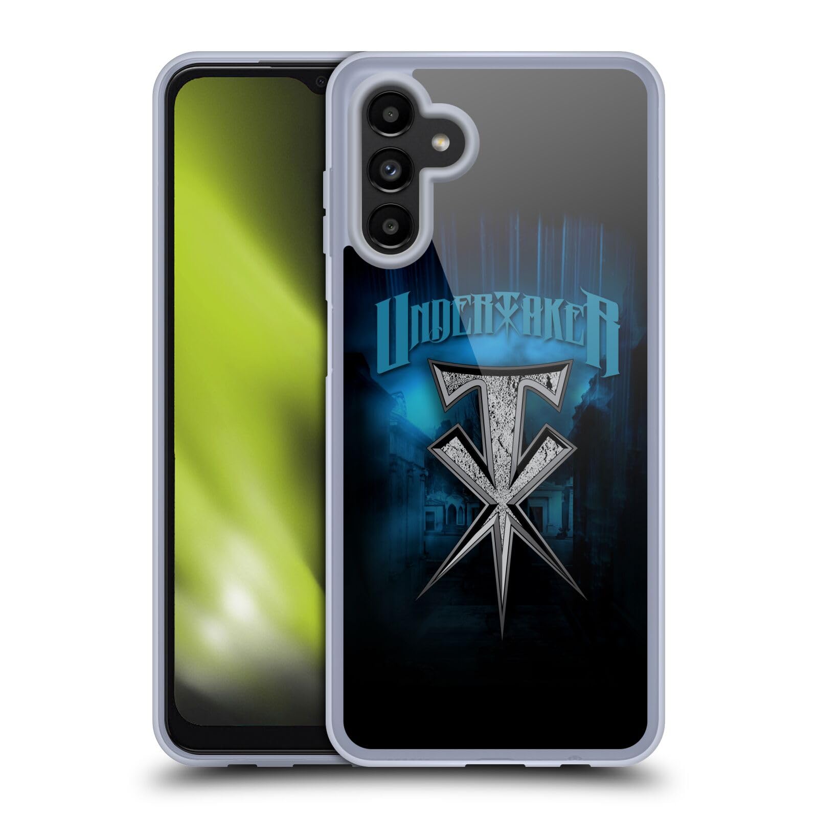 WWE Stone Cross Undertaker Soft Gel Case for Samsung Galaxy A13 5G (2021) - Officially Licensed Shock-Absorbing Phone Cover by Head Case Designs, Perfect for Wrestling Fans & Daily Protection