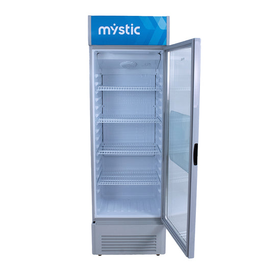 450L Vertical Display Cooler MYENF450L Mystic - Commercial Refrigerator for Restaurants, Grocery Stores & Beverage Shops
