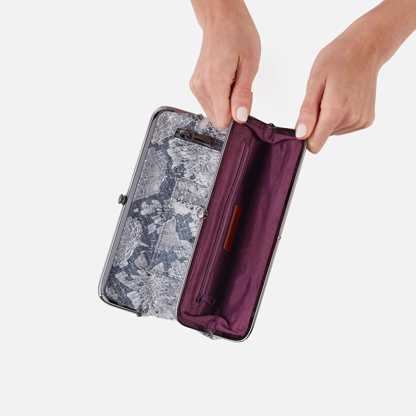 LAUREN Women's Leather Clutch Wallet - Stylish & Compact Crossbody Purse for Evening Parties, Weddings & Date Nights