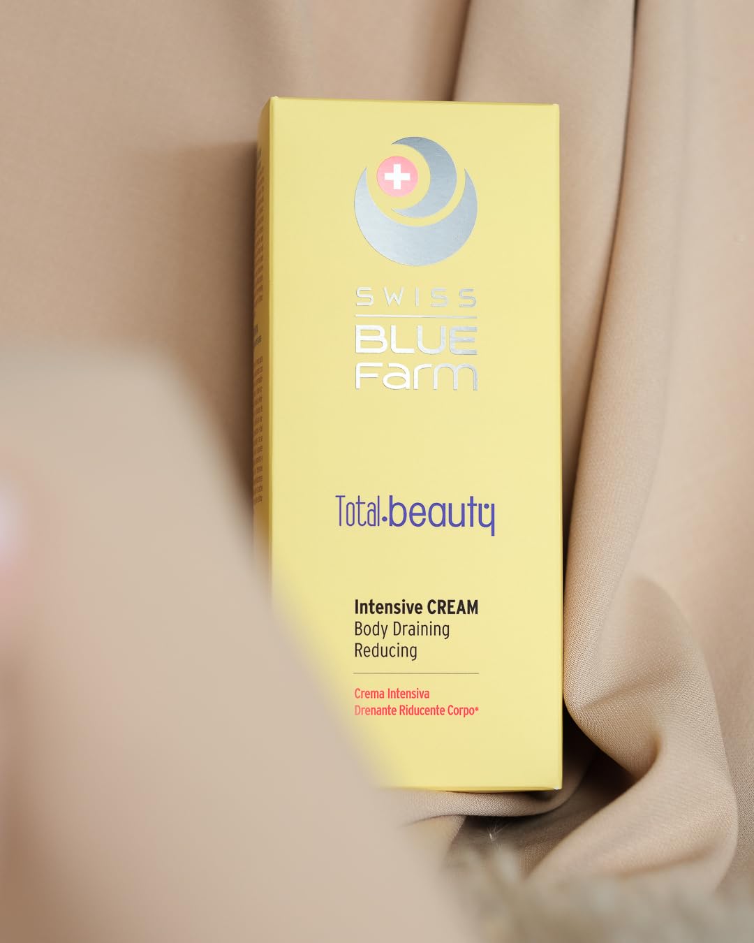 BLUE FARM Body Slimming Cream - Intensive Draining & Firming Treatment (200ml) | Reduce Cellulite & Water Retention | Perfect for Post-Workout Recovery & Weight Loss Journey