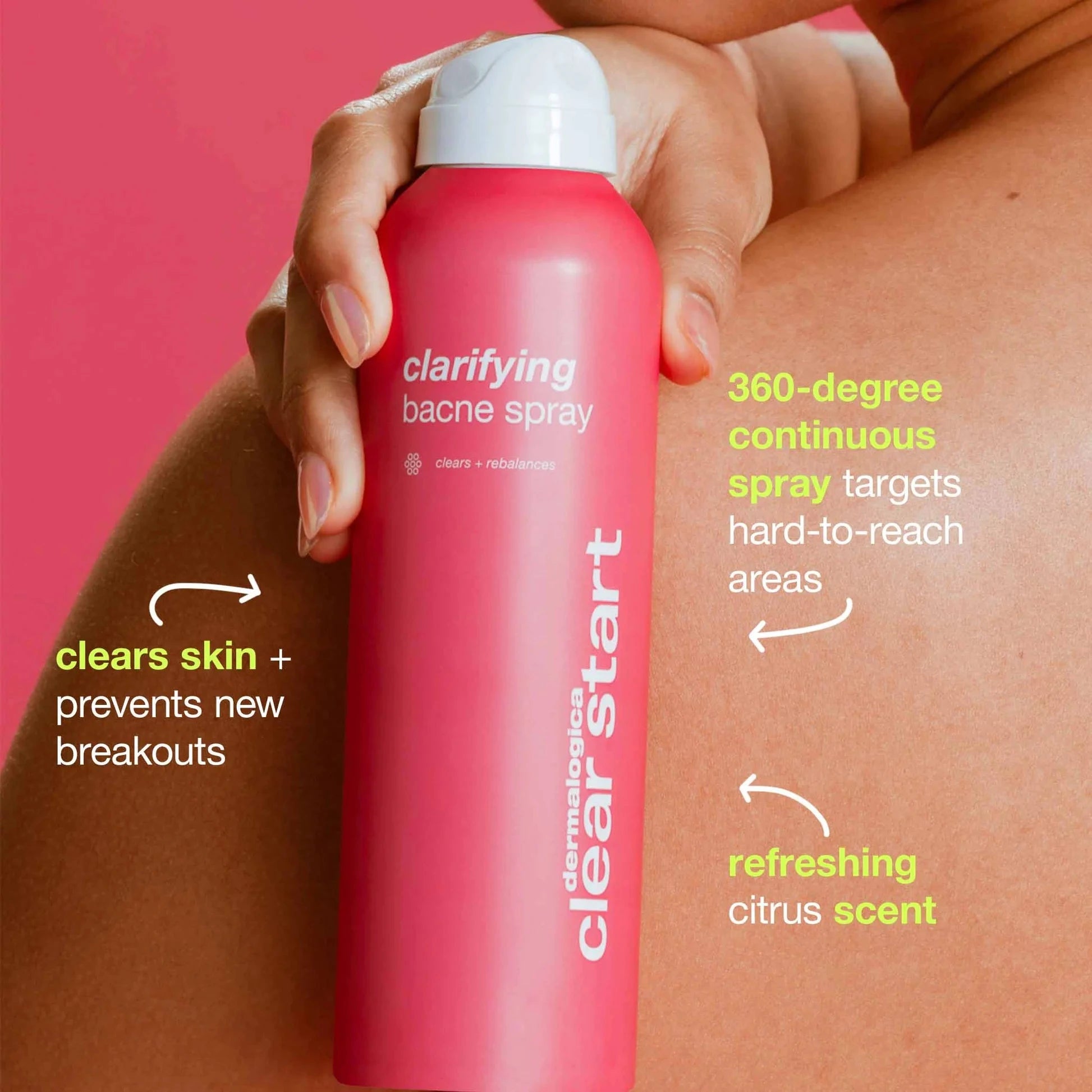 Clarifying Body Spray for Women & Men - Refreshing & Hydrating Mist for Post-Workout, Travel & Daily Use