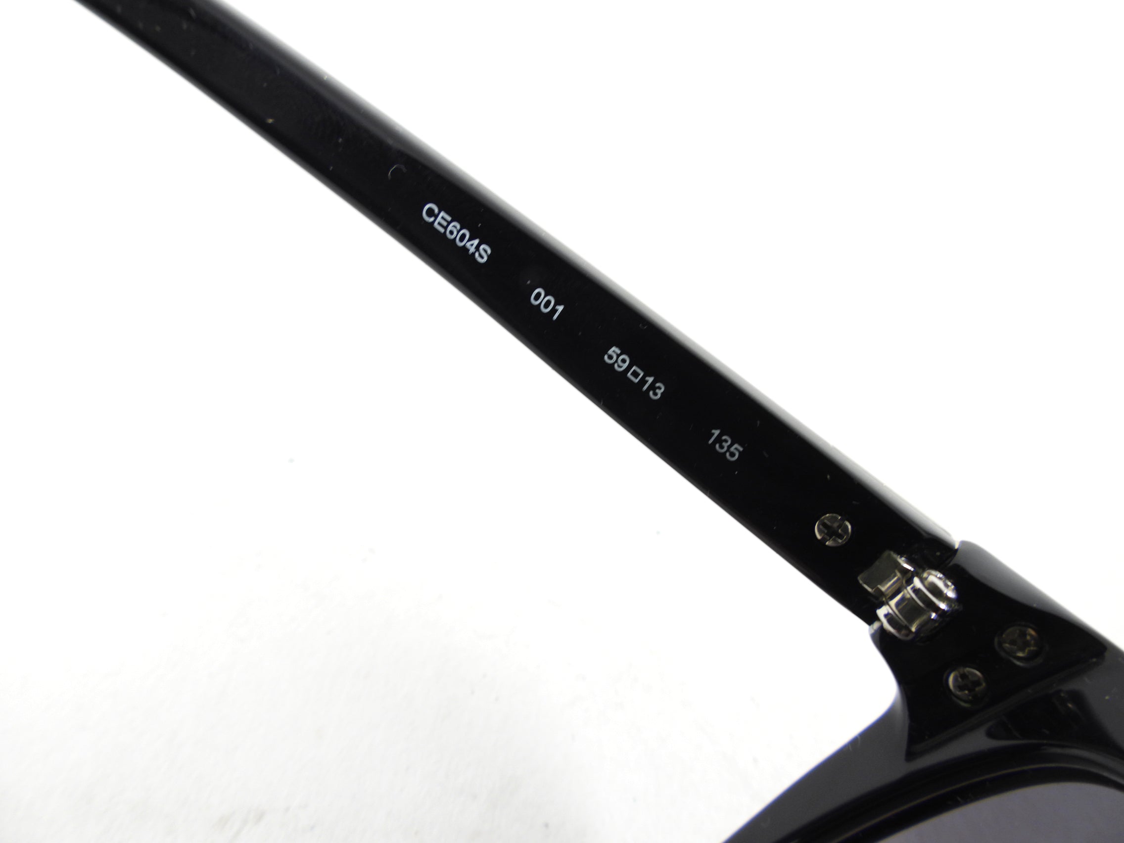 Chloe CE604S Black Acetate Sunglasses for Women - UV Protection Fashion Shades - Perfect for Beach, Driving & Outdoor Activities