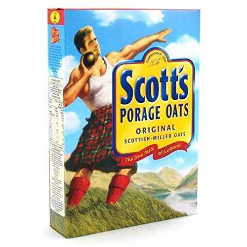 Scott's Porage Oats Original 1kg - Whole Grain Rolled Oats for Healthy Breakfast, Baking & Cooking - Perfect for Porridge, Oatmeal, Granola & Smoothies