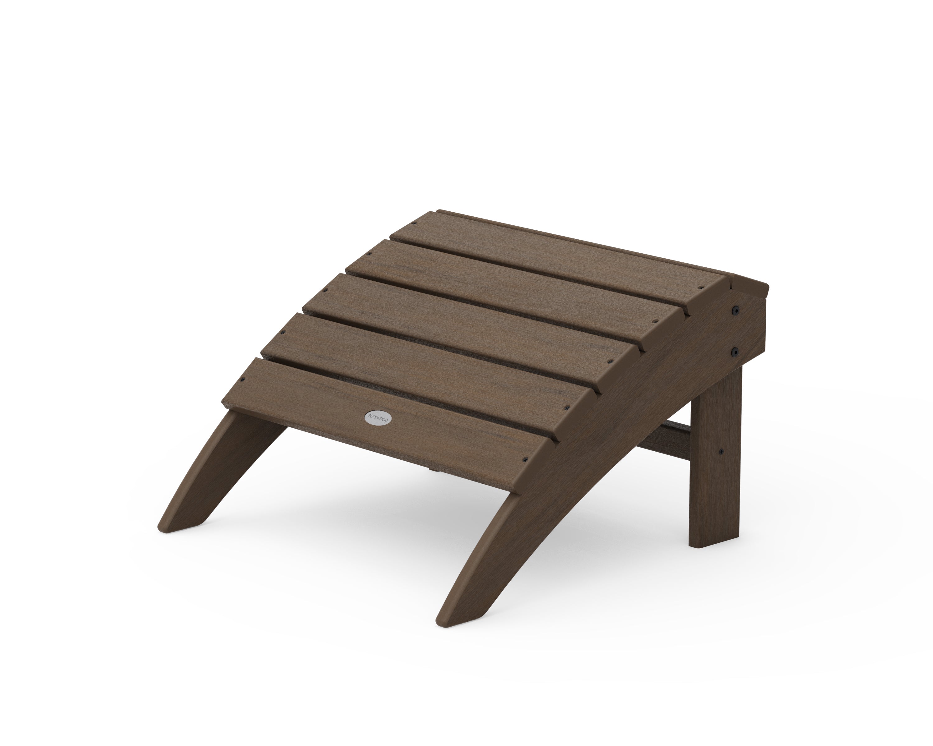 POLYWOOD Vineyard Adirondack Ottoman - Outdoor Patio Furniture, Weather-Resistant, Durable Plastic Wood - Perfect for Garden, Poolside & Backyard Relaxation