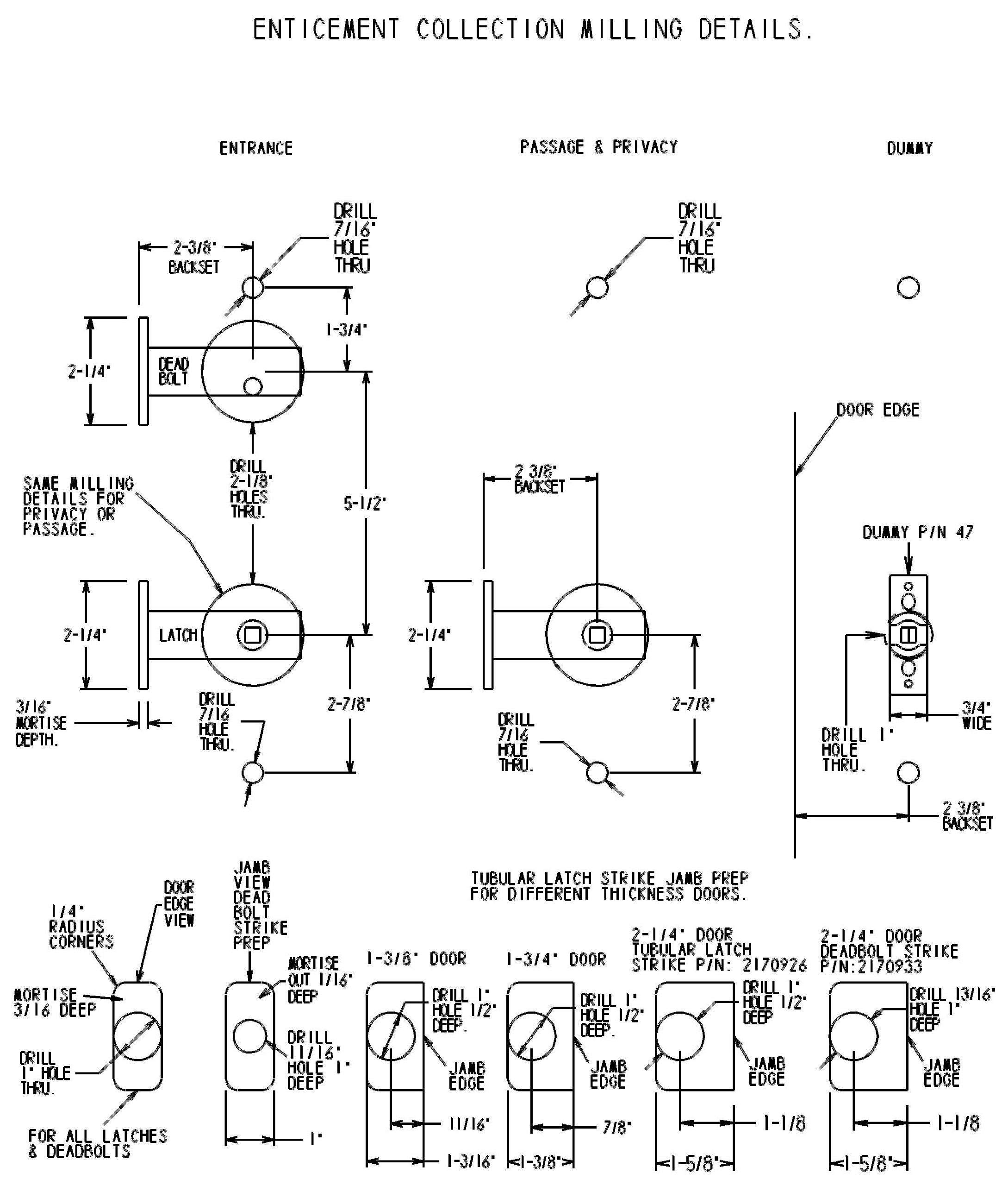 Royal Zinc Die-Cast Door Lever Set with Deadbolt & Back Plates - Satin Nickel Finish, 2-3/4