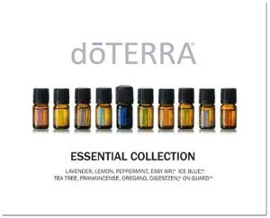doTERRA Family Essential Kit - 10 Pure Essential Oils for Home, Wellness & Aromatherapy - Perfect for Diffusers, Massage & Stress Relief