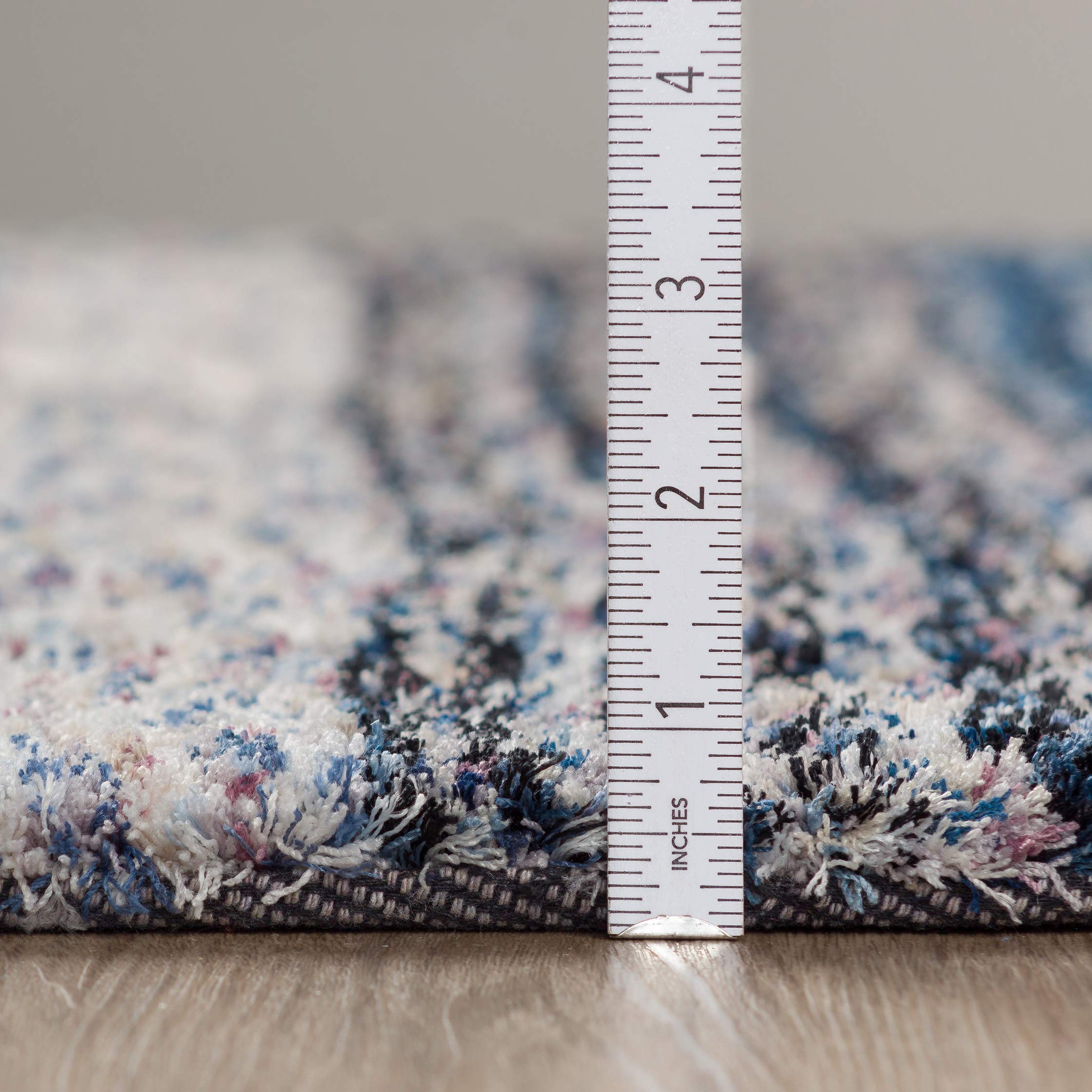 Addison Rugs SANIBEL31 Navy Blue 8'X10' Area Rug - Soft & Durable for Living Room, Bedroom, or Office Decor