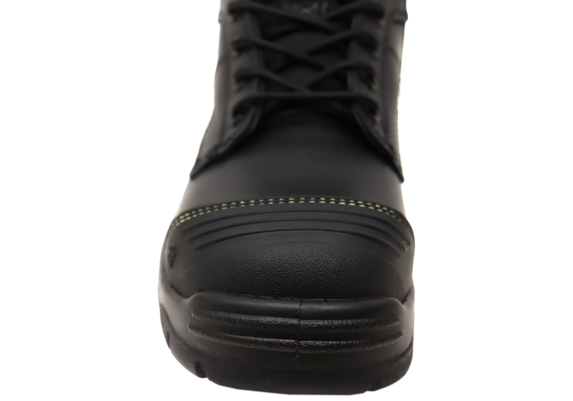 KingGee Men's Phoenix 6Z Side Zip Safety Work Boots with Scuff Cap - Steel Toe Protective Footwear for Construction & Industrial Work