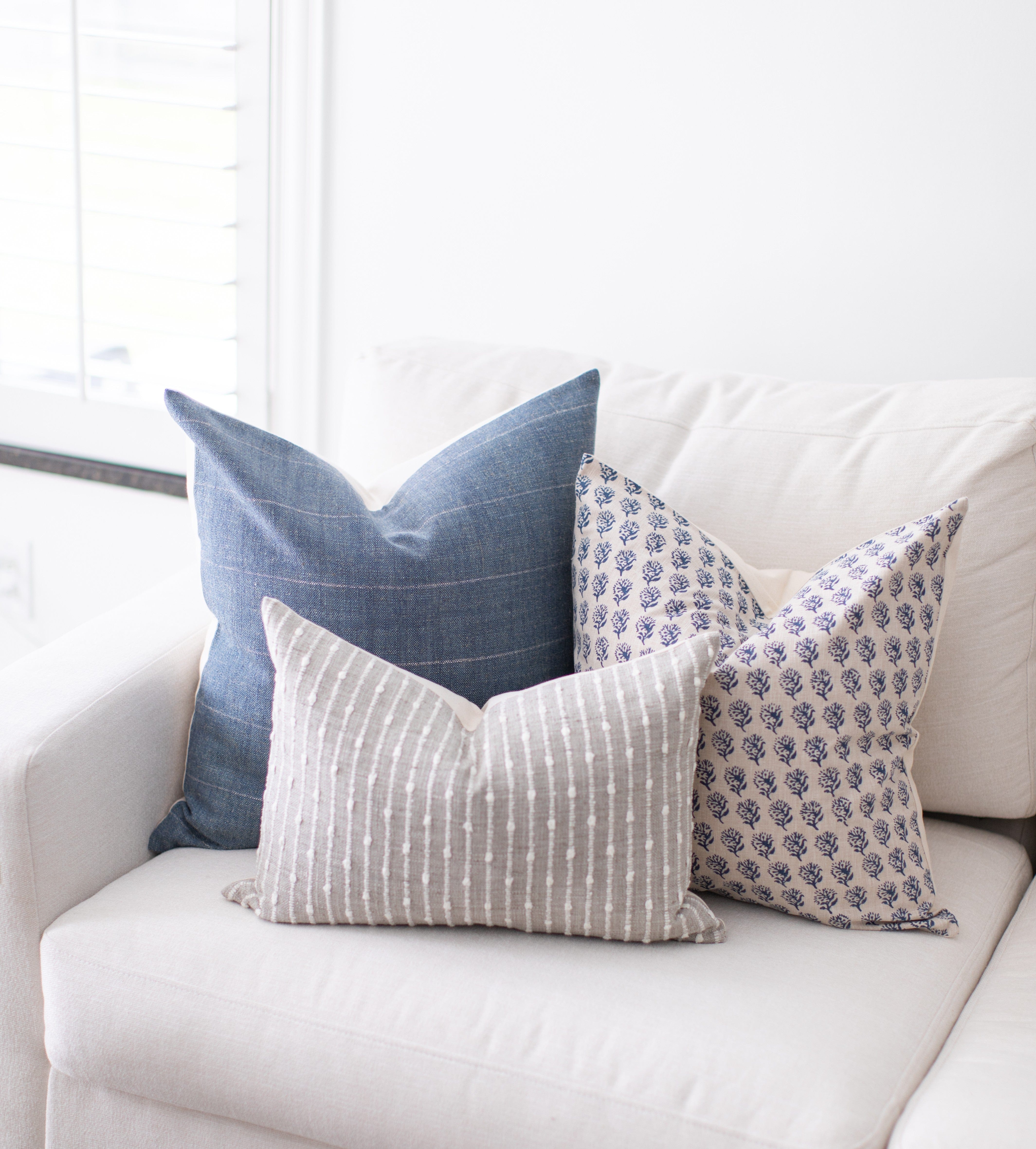 Premium Aster Pillow Cover - Soft Decorative Cushion Case for Sofa, Bed & Home Decor - Perfect for Living Room, Bedroom & Dorm Room Styling