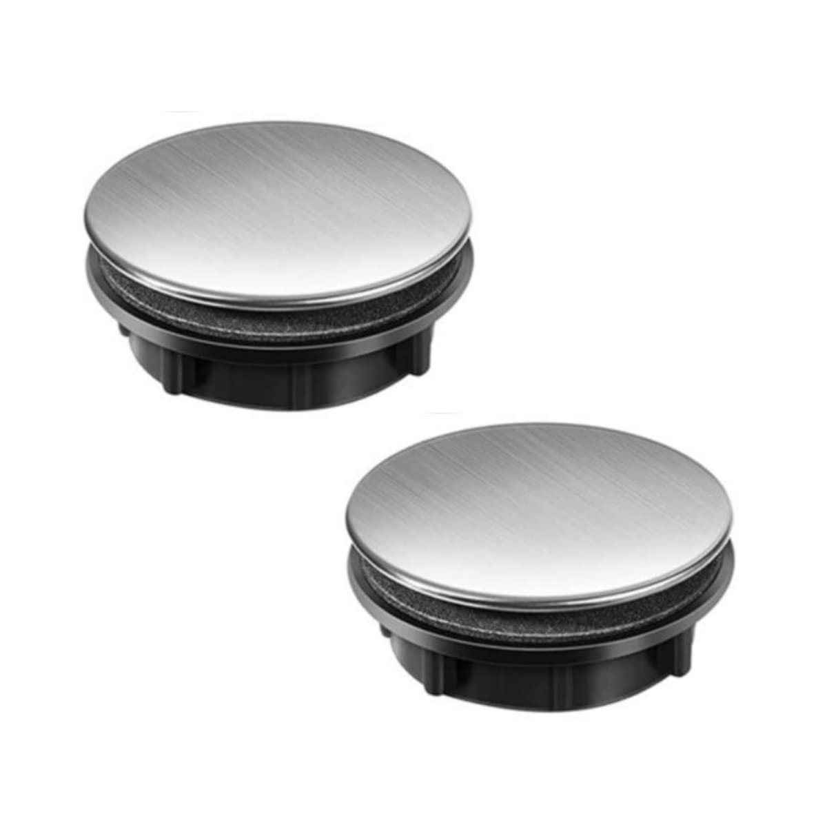 Premium Stainless Steel Kitchen Faucet Hole Cover - Brushed Finish Sink Tap Hole Protector for Modern Kitchens | Durable & Stylish Bathroom or Kitchen Upgrade
