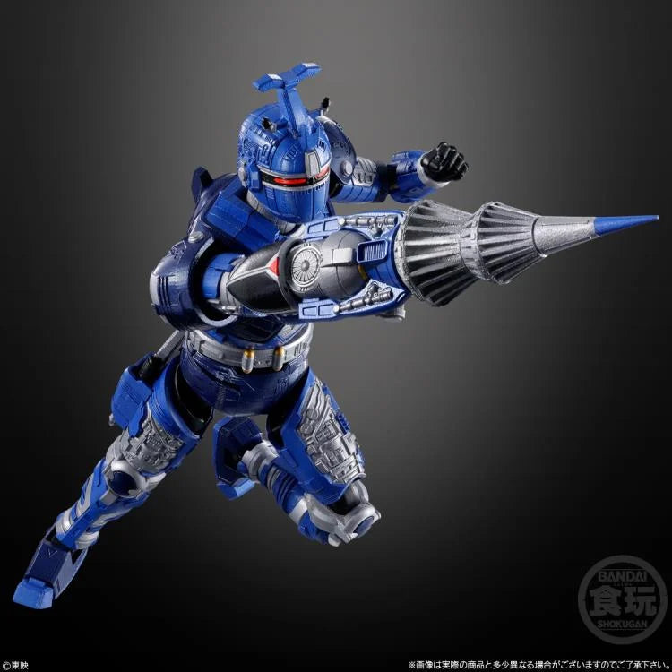 Bandai Shokugan Modeling Project SMP Juukou B-Fighter (Big Bad Beetleborgs) Blue Beet Model Kit – Build & Display Anime Robot Action Figure for Collectors & Fans