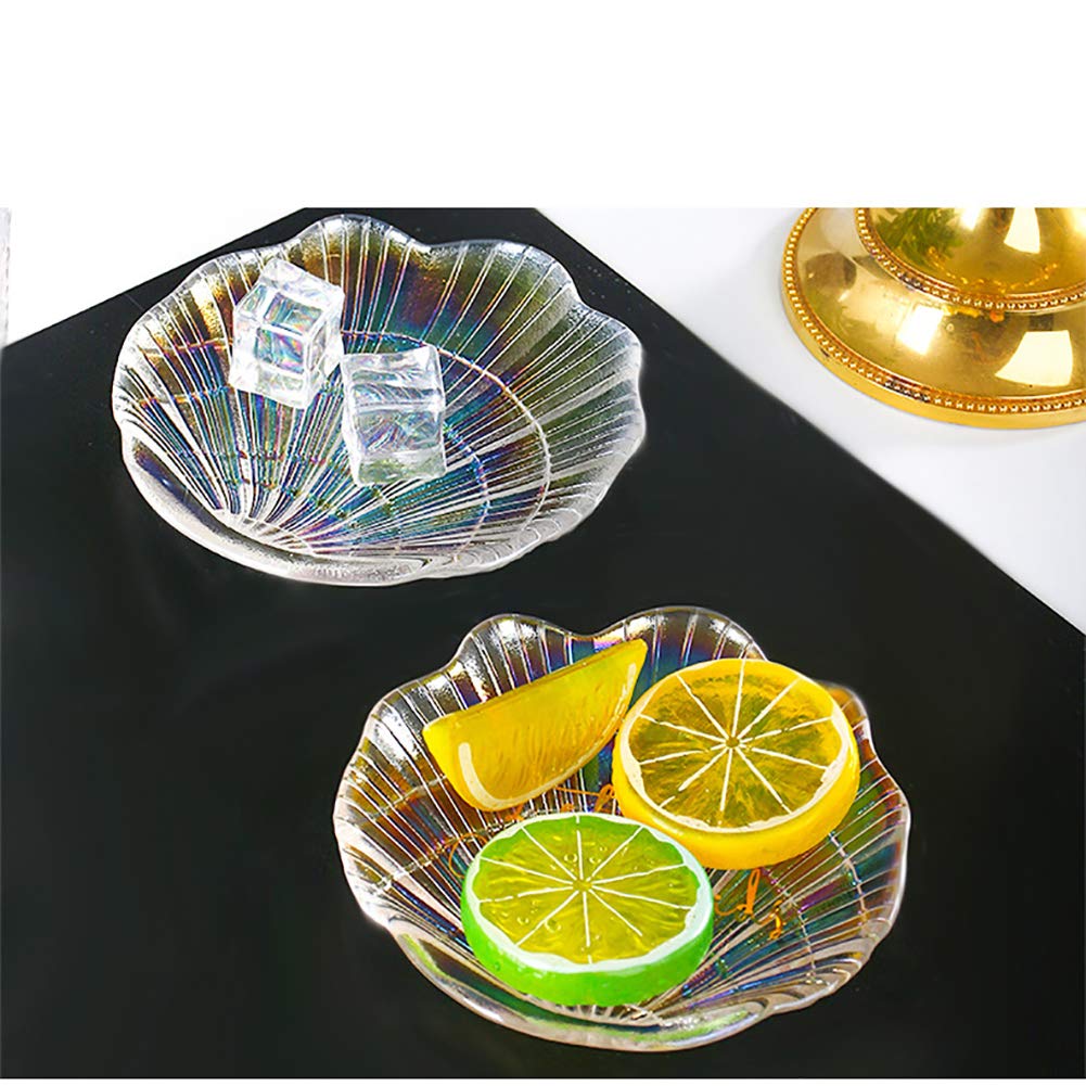 Sparkle Jewelry Dish - Iridescent Seashell Tray for Women | Bathroom & Vanity Organizer