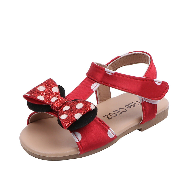 Adorable Elegant Girls Bow Princess Shoes for Toddlers - Perfect for Birthday Parties, Weddings & Special Occasions