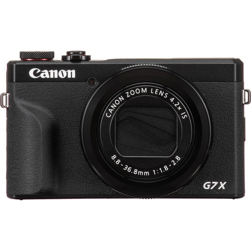 Canon PowerShot G7 X Mark III Digital Camera 20.1MP 4K Video Vlogging Camera with Flip Touch Screen & WiFi (Black) - Perfect for Travel, YouTube Vlogging & Photography